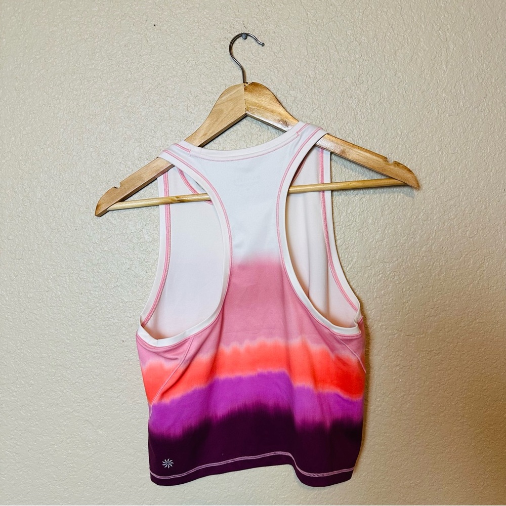 Athleta Shanti Printed Crop Tank in Sea Spray Medium - Picture 4 of 7